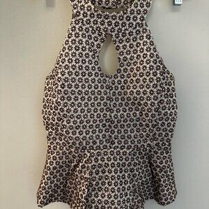 Vanessa Virginia (Anthropologie) Peplum Top